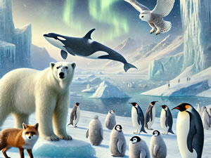 Arctic Wildlife Word Search
