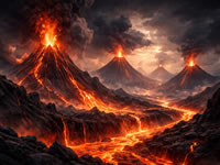 Volcanoes Word Search